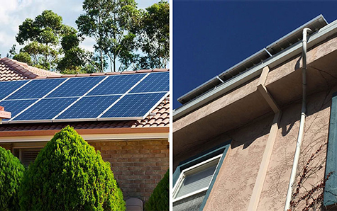 Solar Panels on roof