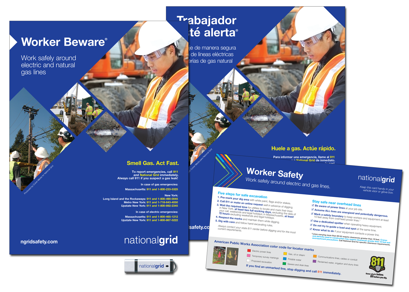 Worker safety materials